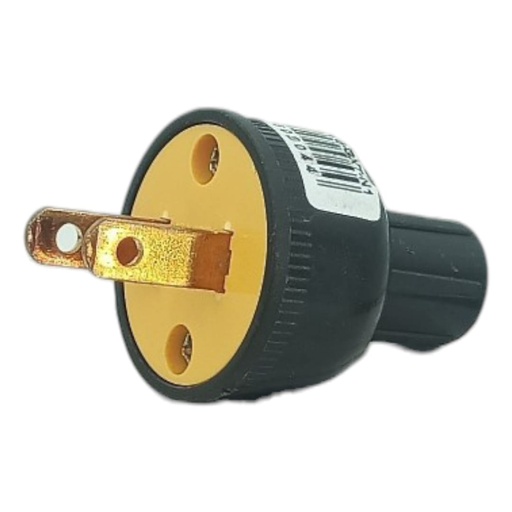 [J0500000292] ENCHUFE PLASTICO NEGRO