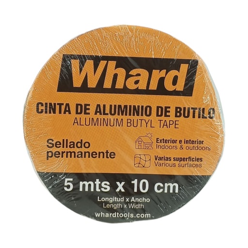 [L0100000167] CINTA DE BUTILO 10cm X 5Mts IMP