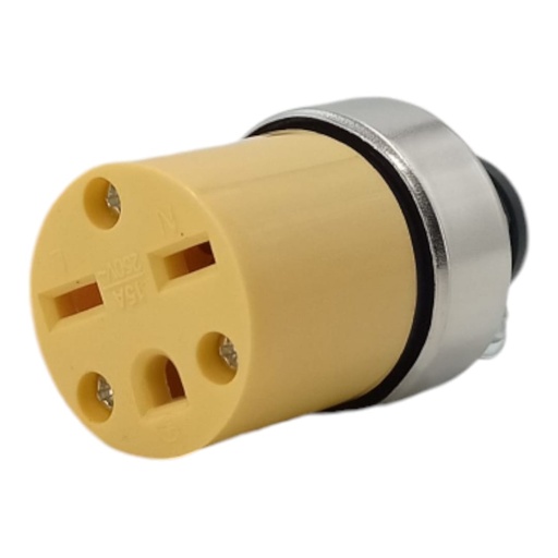 [J0400000109] TOMA AEREA METALIZADO T/CHINO 15A 250V