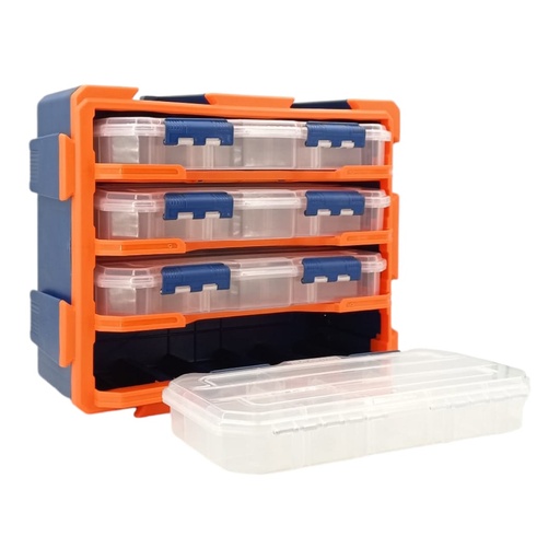 [F0100000537] JUEGO DE GABINETE + 4 BANDEJAS PLASTICAS T/CERRADO 380x170x320