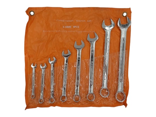 [F0300000375] JUEGO DE LLAVES COMBIANADAS 8-24mm 8 Pzs
