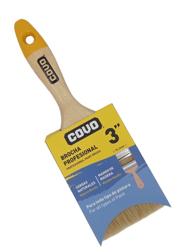 [F0300000385] BROCHA 3" M/MADERA