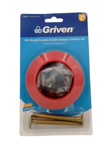 [A0400000056] GOMA PARA W.C C/TORNILLOS
