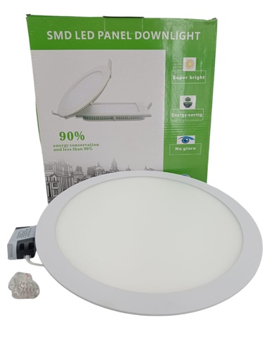 [J0400000113] LAMPARA 24W LED REDONDA P/EMPOTRAR