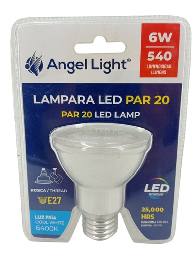 [J0400000114] BOMBILLO PAR 20 LED 6W E27
