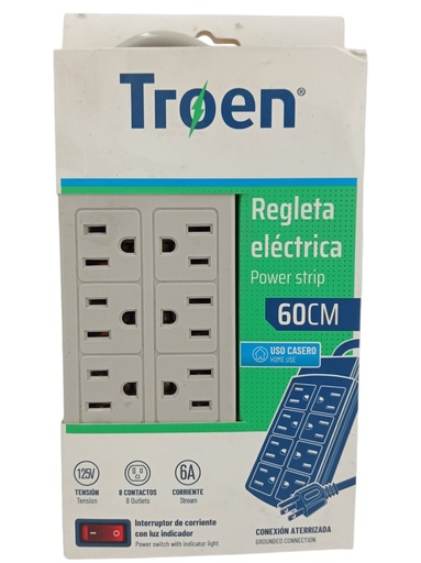 [J0600000145] REGLETA 8 TOMAS