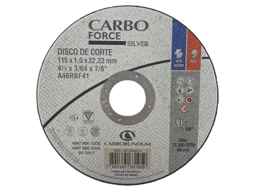[F0100000547] DISCO DE CORTE ULTRAFINO 4-1/2"