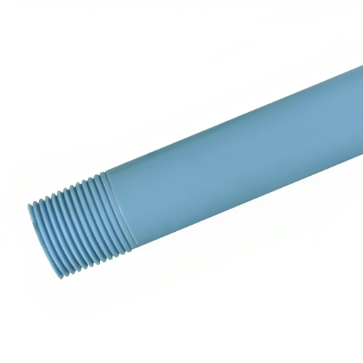 [A0300000629] TUBO PVC ROSCADO 1/2" x 6Mts AZUL