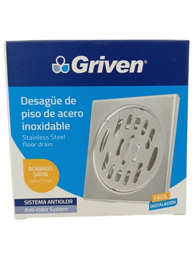 [A0300000630] REJILLA ANTI-OLOR CROMADO 4"