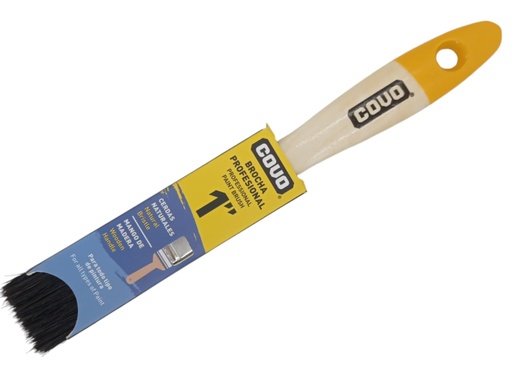 [F0300000442] BROCHA 1" M/MADERA CERDA NEGRA