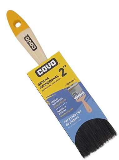 [F0300000443] BROCHA 2" M/MADERA CERDA NEGRA