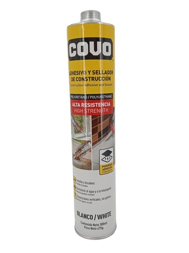[L0100000178] POLIURETANO BLANCO 300ml (TIPO SIKAFLEX)