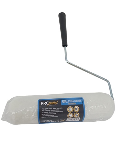 [F0300000446] RODILLO C/FUNDA 9"
