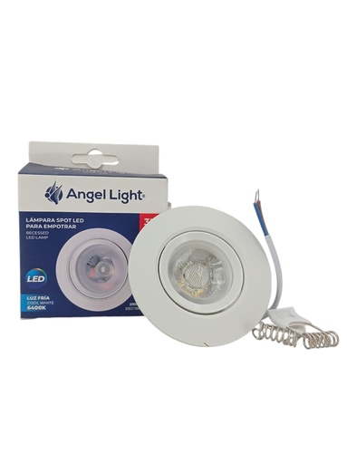 [J0400000123] LAMPARA LED OJO DE BUEY BLANCO 3W