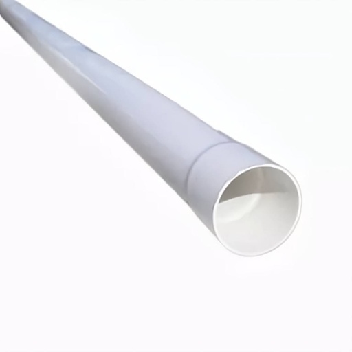 [J0500000312] TUBO ELECTRICIDAD 1/2" x 3Mts BLANCO