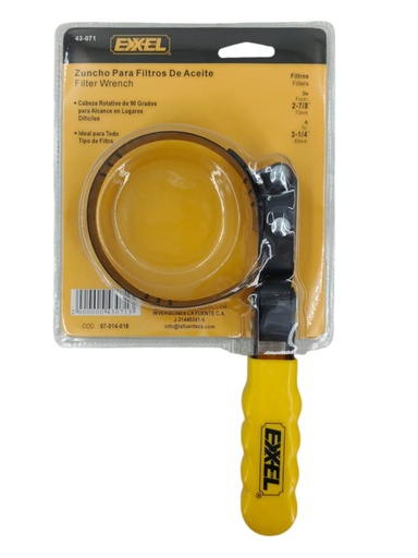 [F0300000460] ZUNCHO P/FILTRO DE ACEITE 73MM-83MM