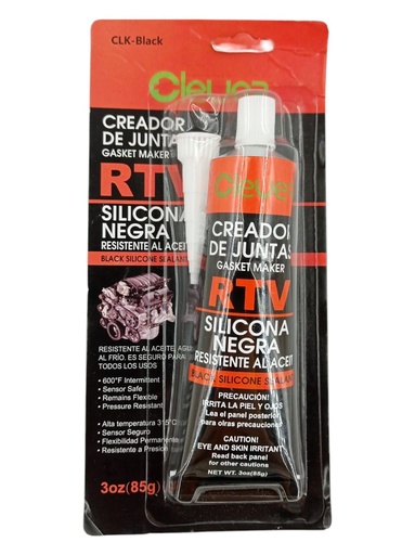 [L0100000179] SILICON NEGRO 85g RTV ALTA TEMP.