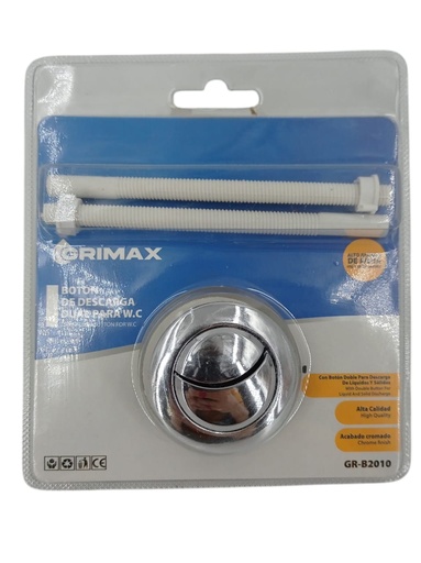 [A0300000631] BOTON P/DESCARGA DE AGUA INODORO DOBLE