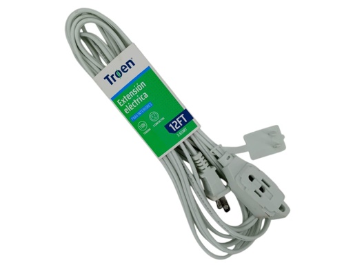 [J0800000079] EXTENSION ELECTRICA 3.65Mts BLANCA