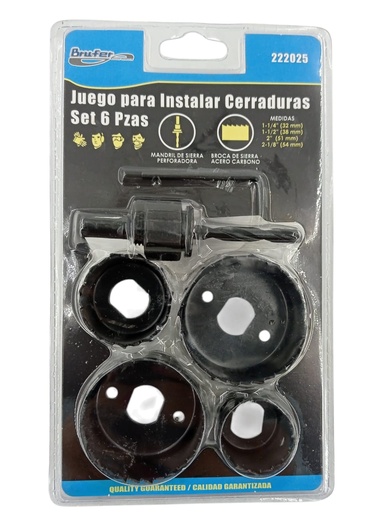 [F0100000573] JUEGO DE CORTA CIRCULOS 6Pzs