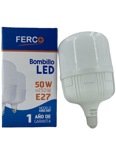 [J0400000130] BOMBILLO AHORRADOR LED 50W