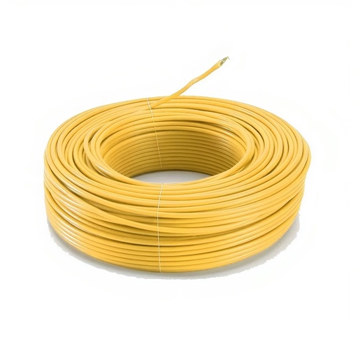 [J0500000313] CABLE THW 12 AWG x 100Mts AMARILLO