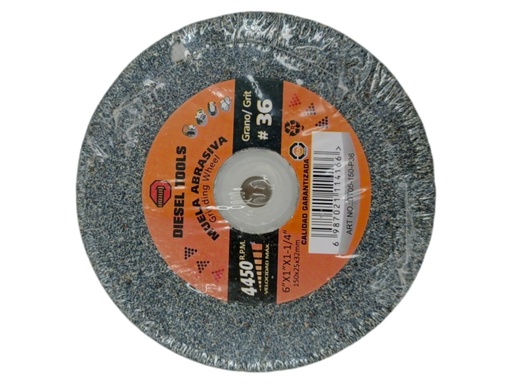 [F0100000574] PIEDRA 6" P36 P/ESMERILAR