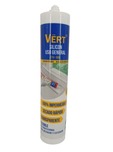 [L0100000184] SILICON TRANSPARENTE 300ml USO GENERAL