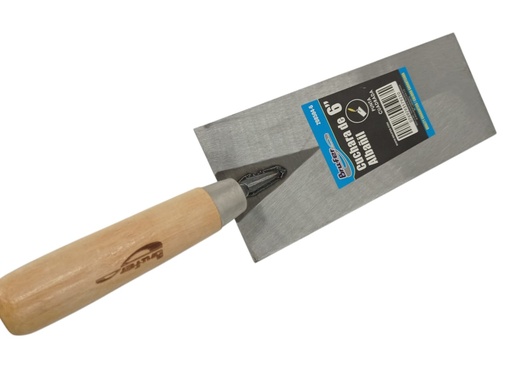 [F0300000533] CUCHARA ALBAÑIL P/CUADRADA 6"