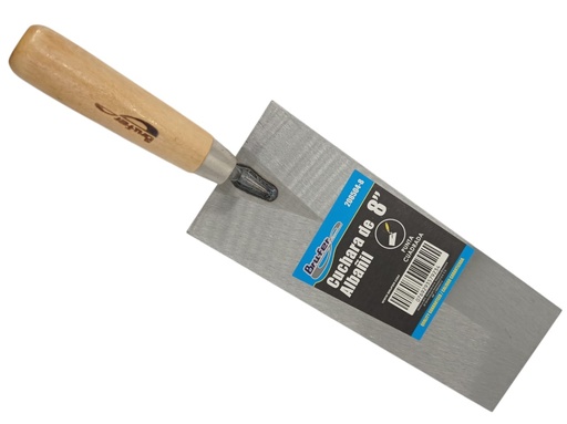 [F0300000535] CUCHARA ALBAÑIL P/CUADRADA 8"