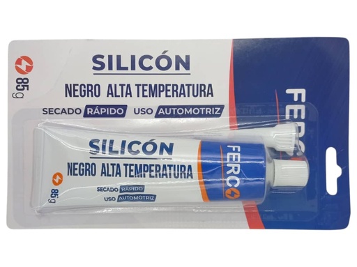 [L0100000187] SILICON NEGRO 85g ALTA TEMP.