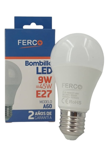 [J0400000136] BOMBILLO 9W LED