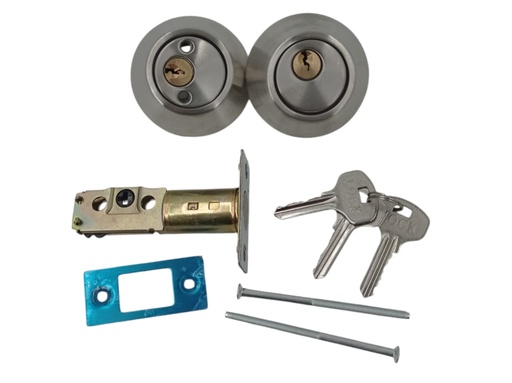 [E0500000108] CERROJO INOX LLAVE/LLAVE