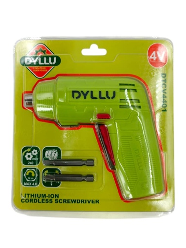 [F0300000570] DESTORNILLADOR INALAMBRICO 1/4" , 4V.