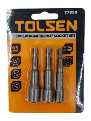 [F0100000586] JUEGO DE PUNTAS MAGNETICAS 1/4 5/16 3/8