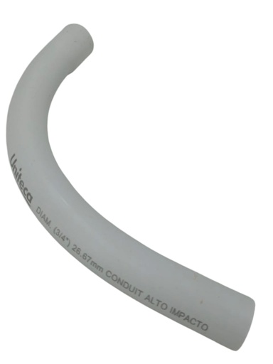 [J0800000094] CURVA BLANCA 3/4"