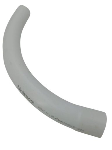 [J0800000095] CURVA BLANCA 1"
