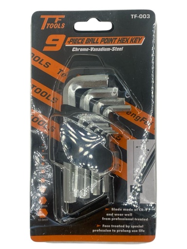 [F0300000672] JUEGO DE LLAVES ALLEN x 9Pzs (1.5-10mm)