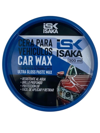 [L0600000044] CERA PARA PULITURA DE VEHICULO 300Ml