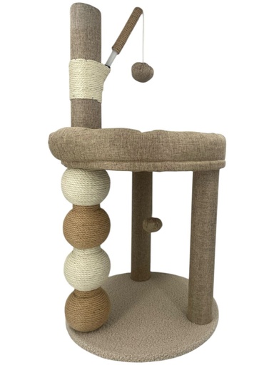 [G0500000049] CASTILLO P/GATOS MEDIANO MARRON MD17-K IMP