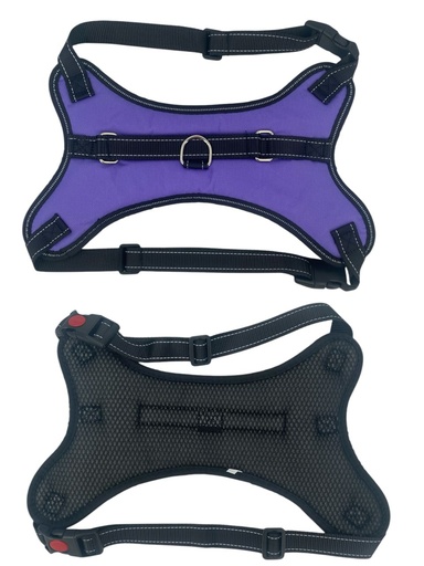 [G0500000053] PECHERA PARA PERROS TALLA L MORADO IMP