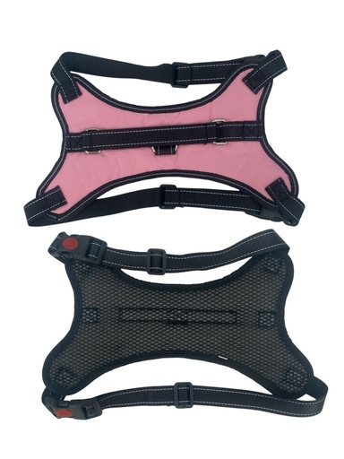 [G0500000054] PECHERA PARA PERROS TALLA L ROSADO IMP