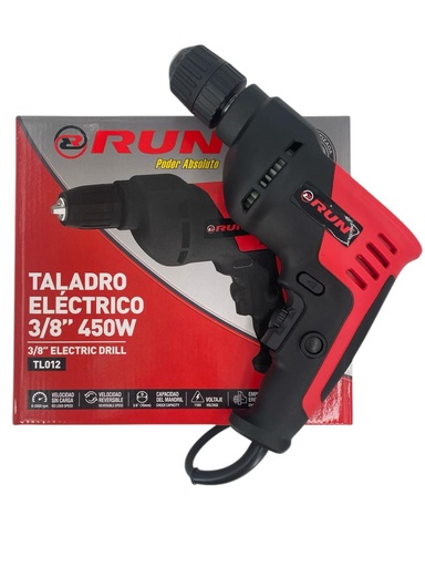 [F0300000688] TALADRO ELECTRICO 3/8" 450W 110V