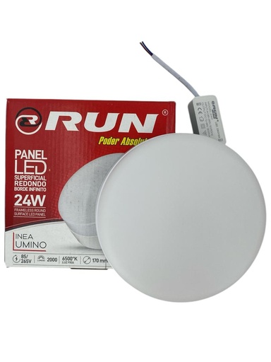 [J0400000146] LAMPARA LED 24W REDONDA SUPERFICIAL B/INFINITO