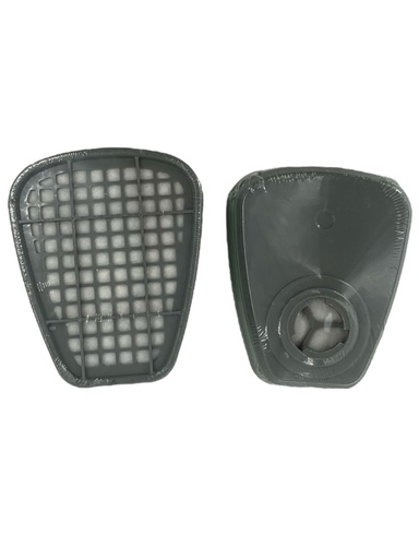 [F0100000680] FILTRO DE CARTUCHO DE GASES ORGANICOS PARA MASCARA DE GAS (PAR) VERDE
