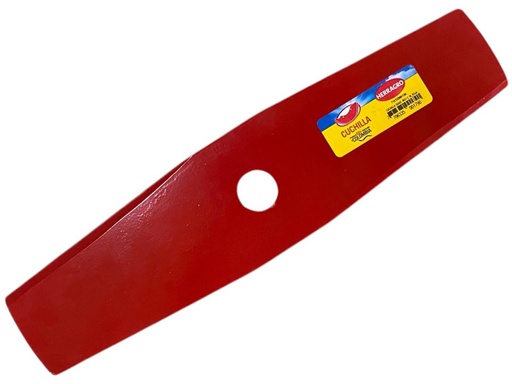 [F0100000685] CUCHILLA DESMALEZADORA ROJA LIVIANA 350mm