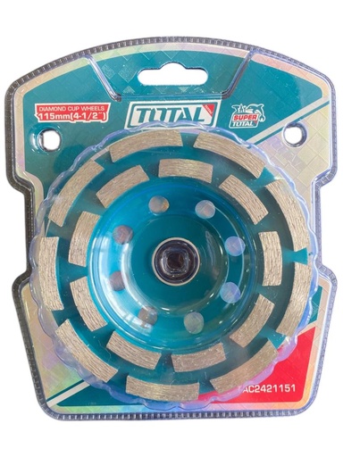 [F0100000686] DISCO DE COPA PARA PULIR DIAMANTADO 4-1/2" SEGMENTADO