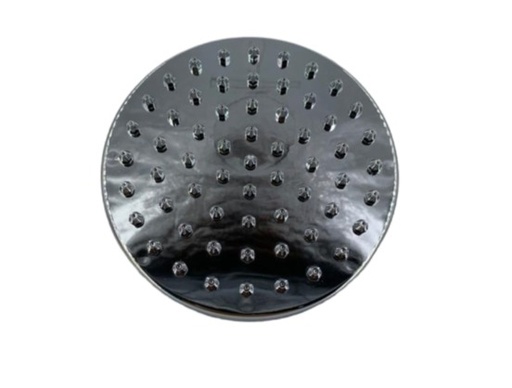 [A0300000722] REGADERA REDONDA 8" CROMO PVC SENCILLO