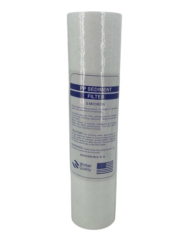 [A1000000012] CARTUCHO PARA FILTRO DE POLIPROPILENO