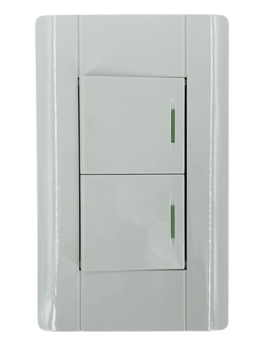 [J0600000169] APAGADOR DOBLE BLANCO